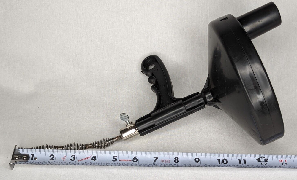 Drainsoon Pro Drum Auger 25 Ft 1/4"