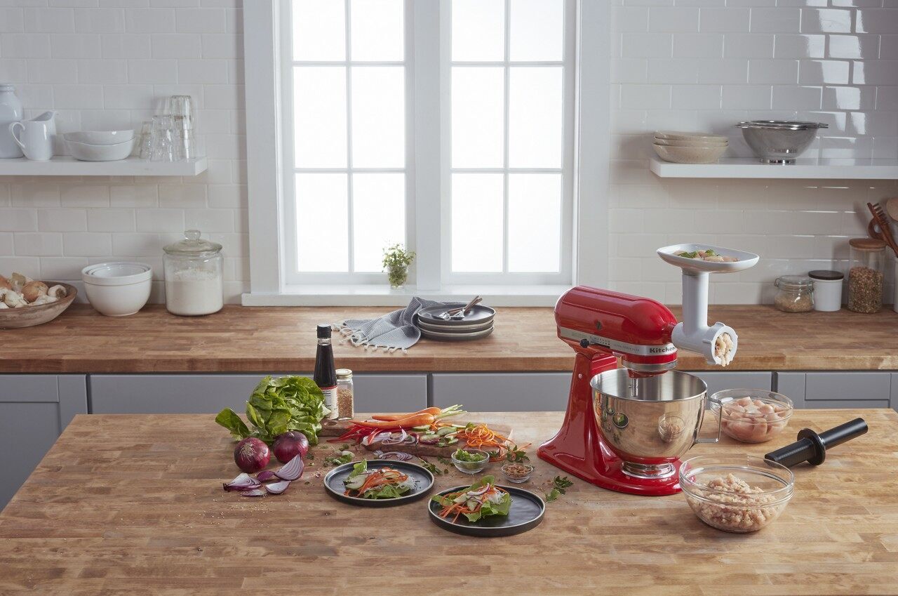 KitchenAid Refurbished Food Grinder Attachment, RKSMFGAZZBASE