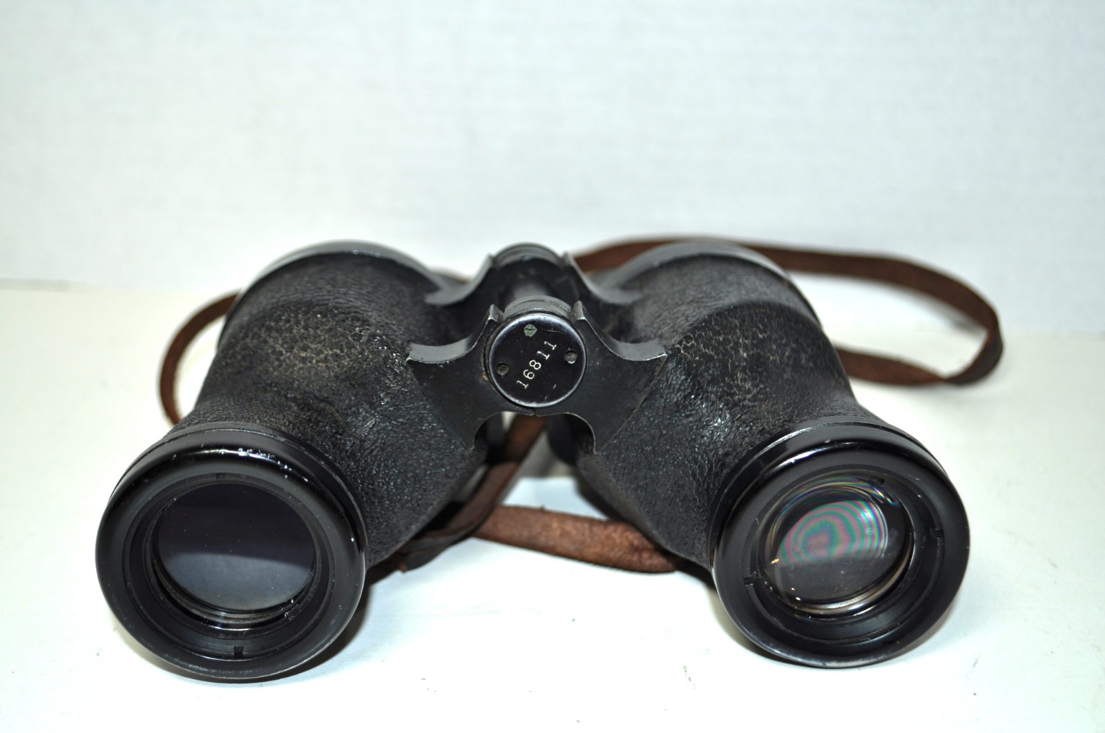 UNIVERSAL CAMERA CORPORATION 6 x 30 BINOCULARS WITH CASE & STRAPS VINTAGE 1940'S