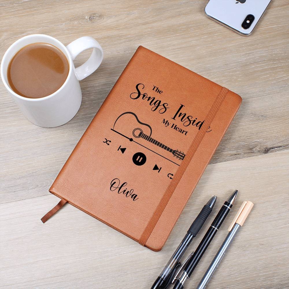 Personalized Guitar Lyric Journal