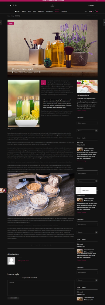 Moondust- WordPress Site Theme | Shop & Blog Theme | FREE HOSTING+FREE INSTALL..