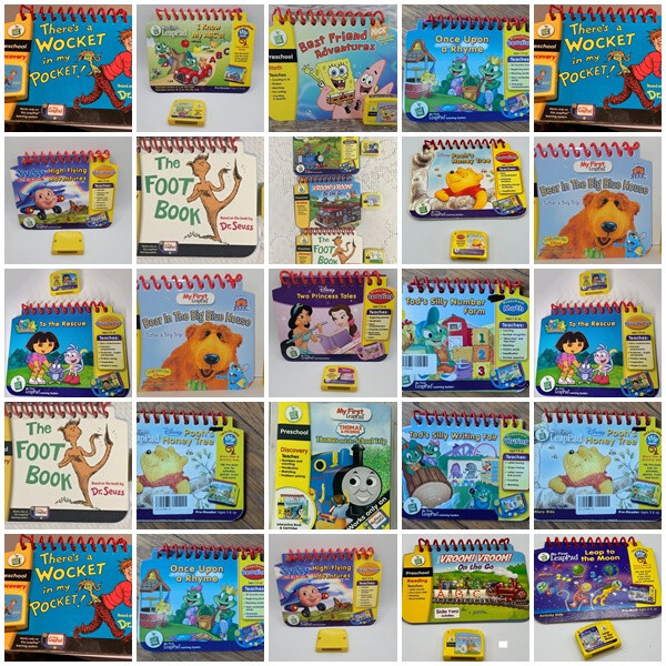 My First LeapPad Leapfrog  Books and Cartridges Variety - You Pick - GUC