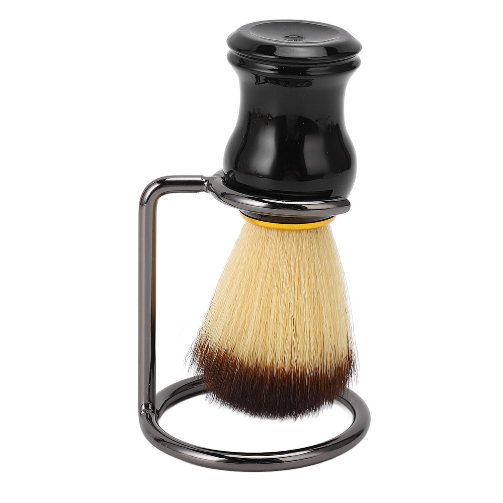 Curved Handle Shaving Brush Set For Comfortable Shaving Experience