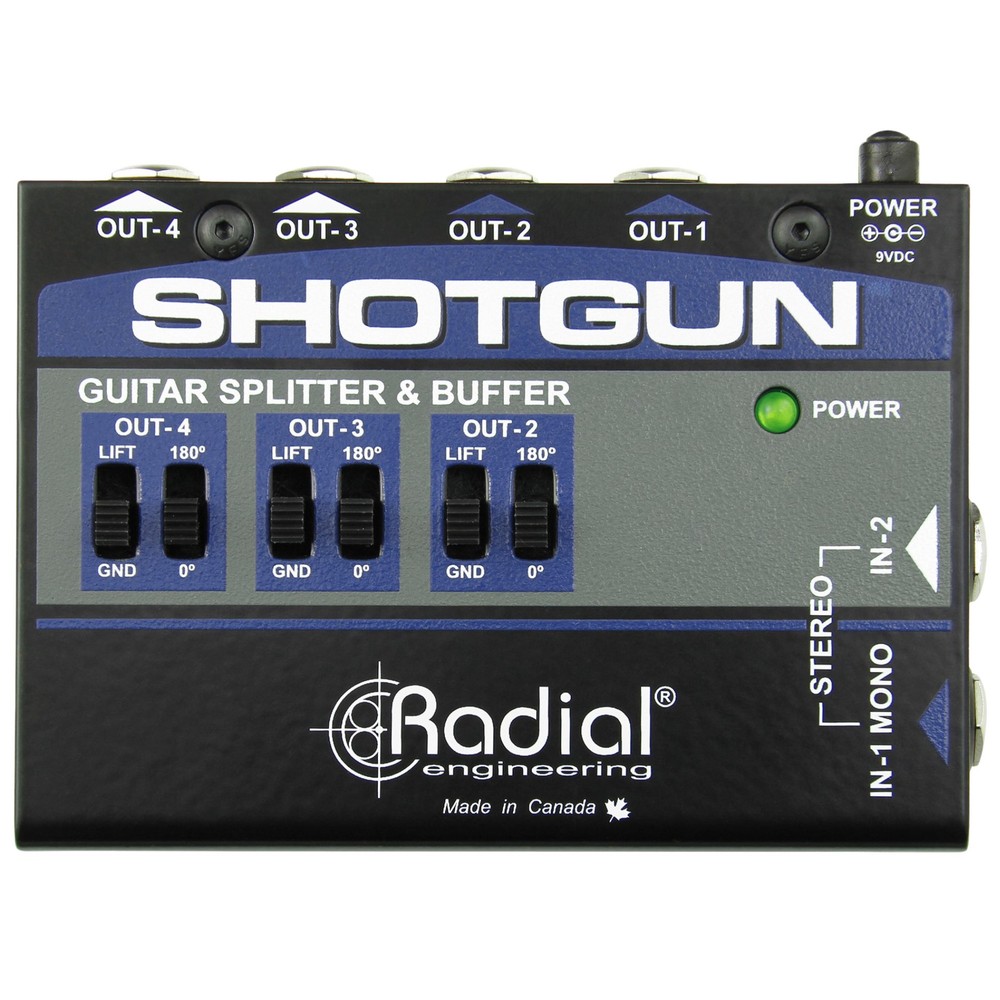 Radial Shotgun Guitar Splitter Box