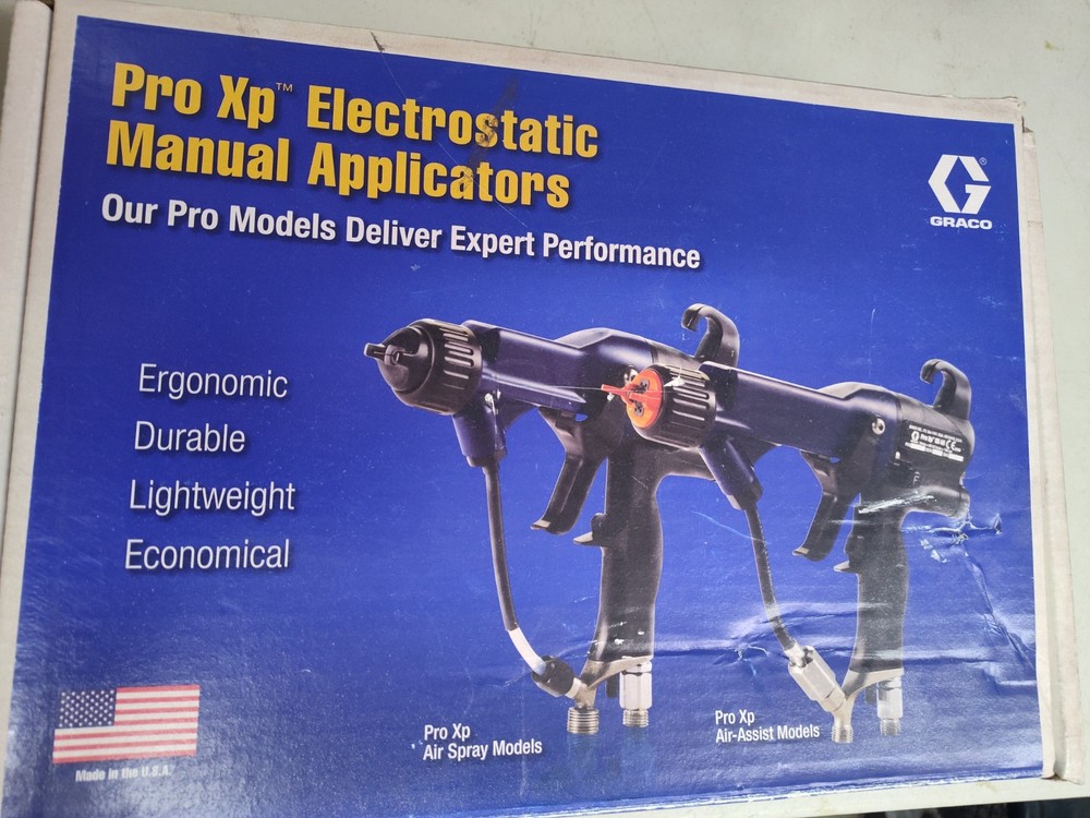 GRACO PRO XP 60 AA ELECTROSTATIC PAINT GUN💲 SUPER BUY 💲LOOK