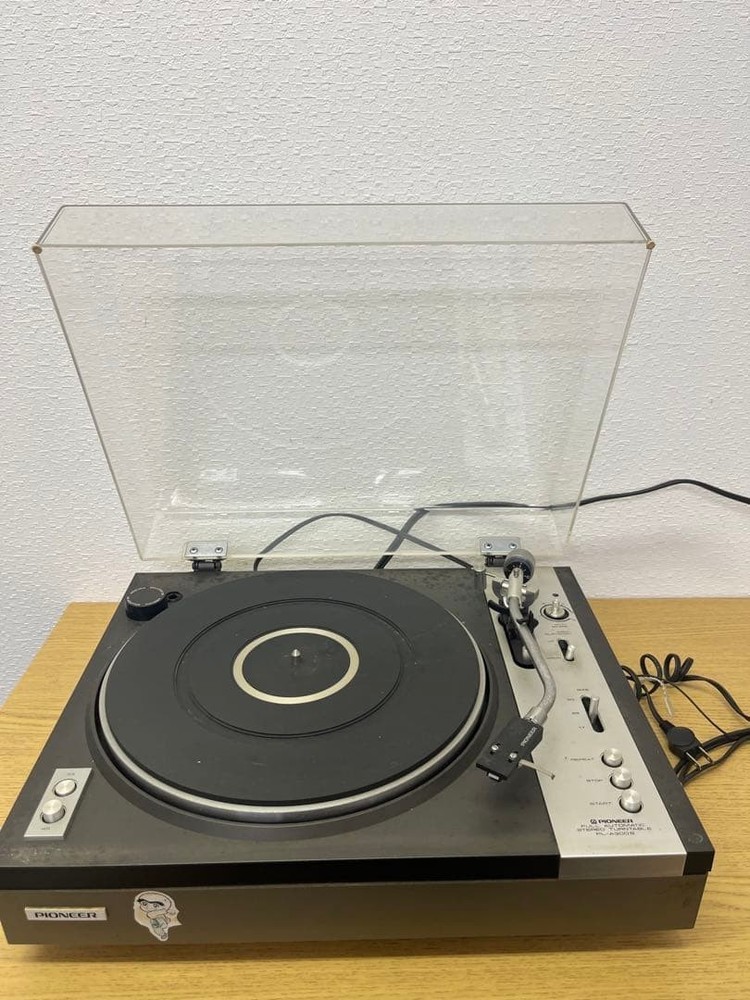 Pioneer PL-A300S Turntable Record Player Untested as is