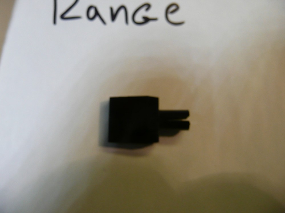 Kenwood KM-106 Amplifier Replacement Parts Meter Range Push Control Button