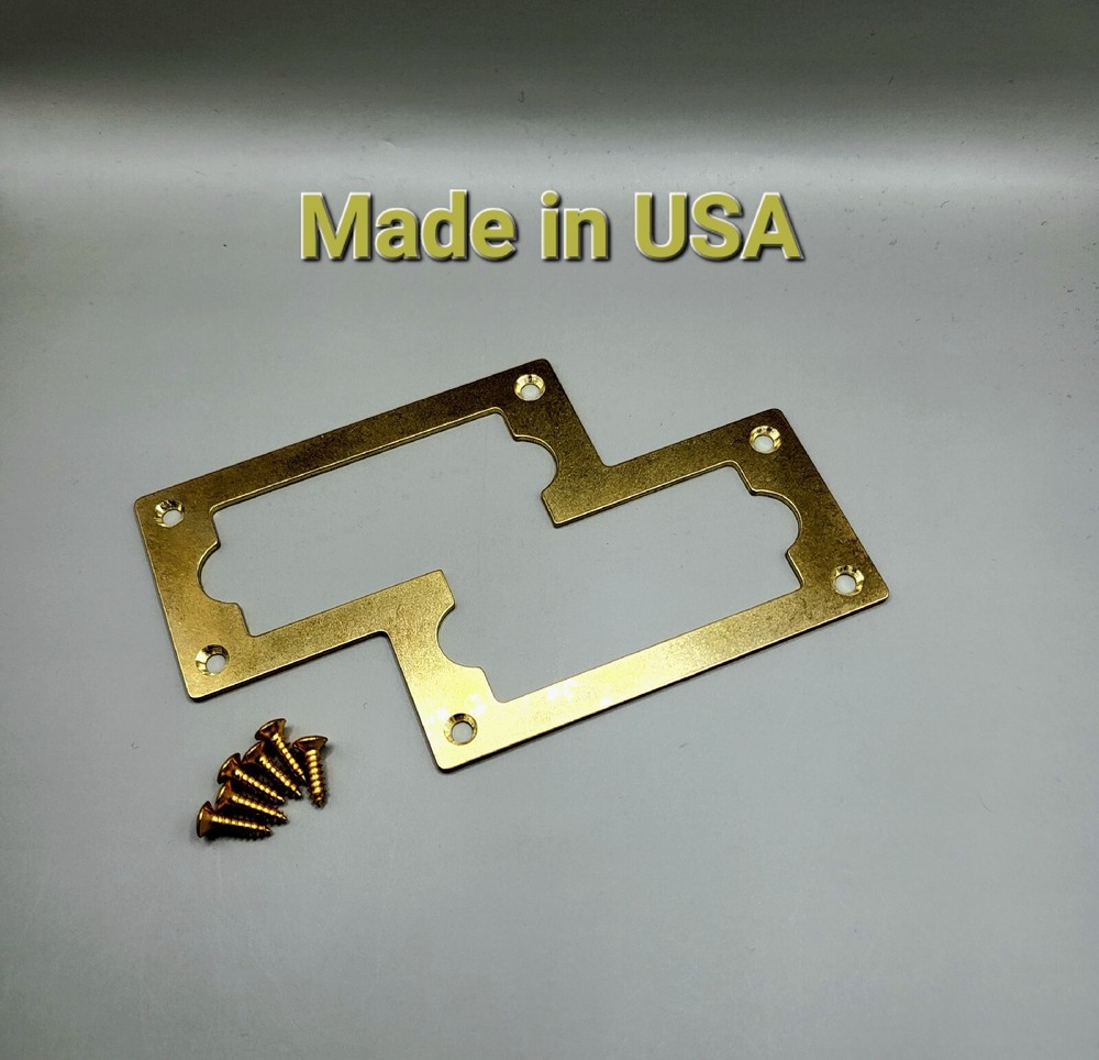 Precision Bass Pickup Ring Gold (Brass)