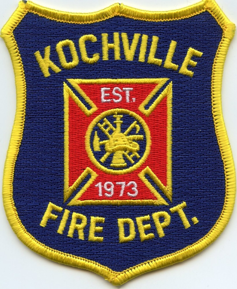 KOCHVILLE MICHIGAN MI FIRE PATCH