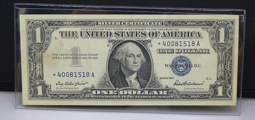 1935E-"Error Note" Miscut In Fine Condition Plus 3 Star Note(21227-PMB-MY)