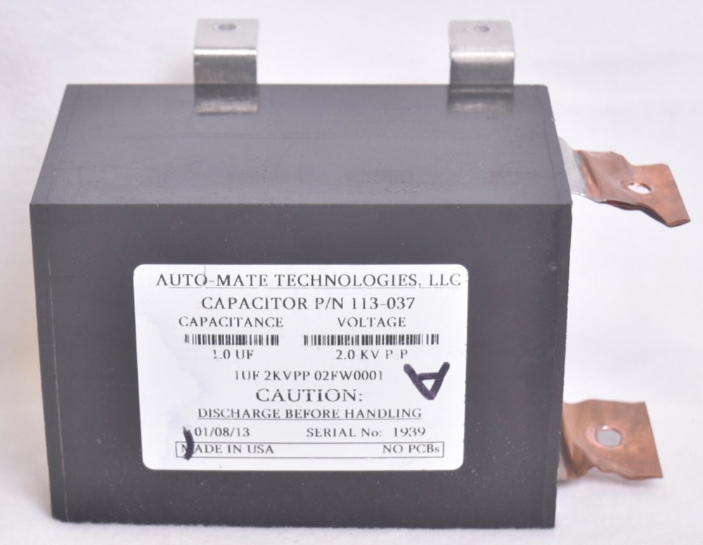 AutoMate Induction Sealer Capacitor 113-037