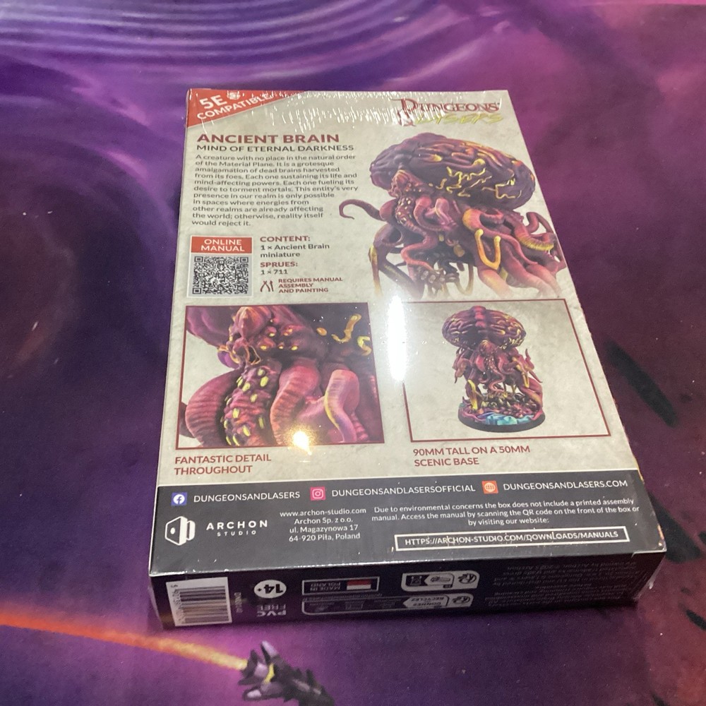 Dungeons And Lasers Ancient Brain 5E Compatible