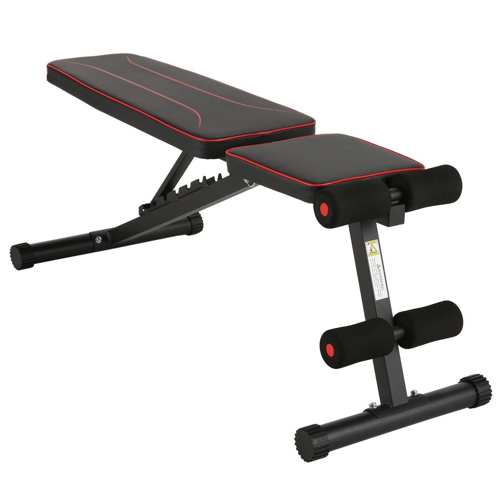 660LBS Weight Bench Fast Foldable Workout Bench Press w/8 Adjustable Backrests