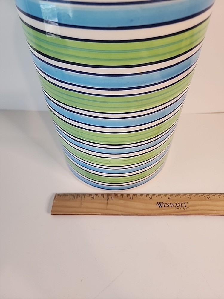 Artisan Hand Painted Ceramic Vase