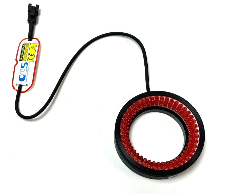 NEW! CCS, LDR2-74RD2-LA, Machine Vision Ring Light, Red 24VDC