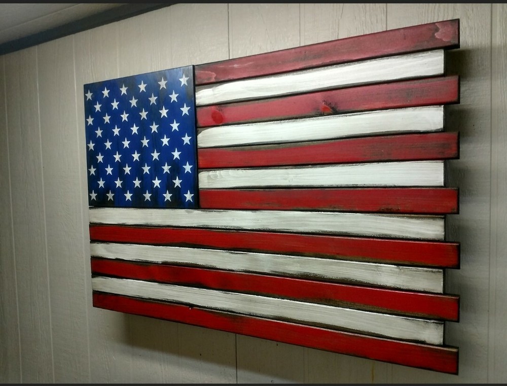 American Flag Gun Safe