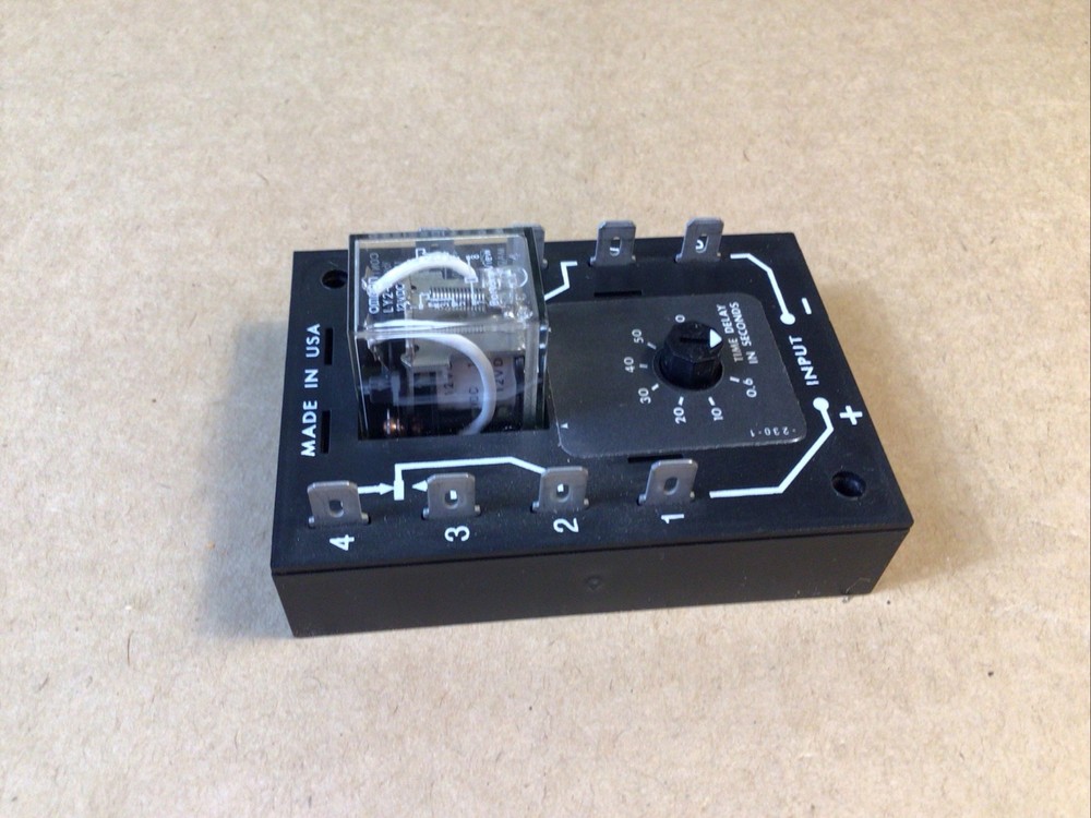 SSAC 10A 120VAC 0.6-60 SEC Time Delay Solid State Timer ERDM126