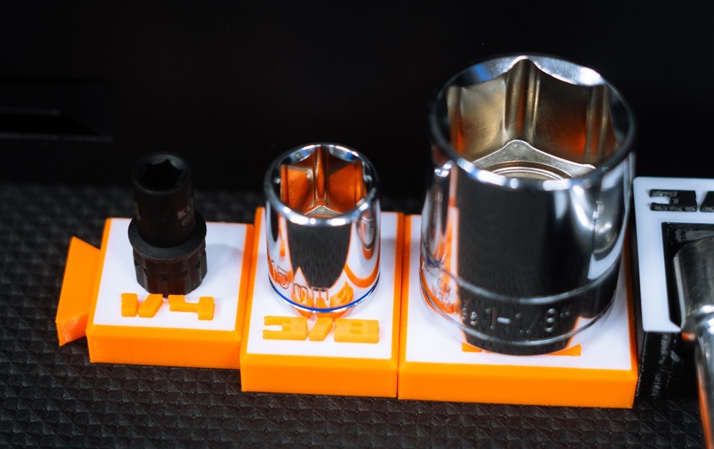 Socket Organizers Modular & Magnetic – 1/4", 3/8", 1/2"
