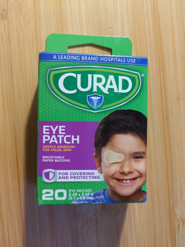 Curad Eye Patches Regular 20 Each Box