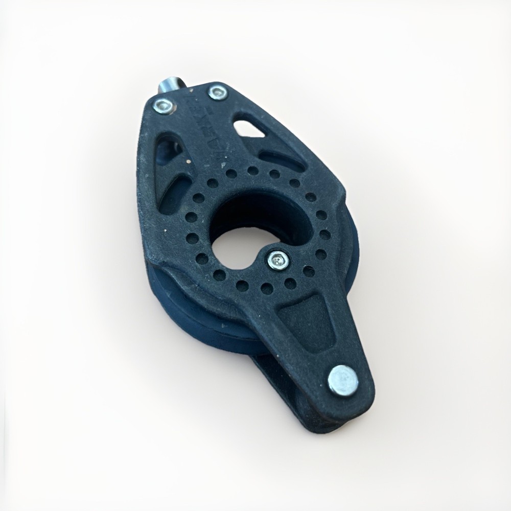 Single sheave block pulley