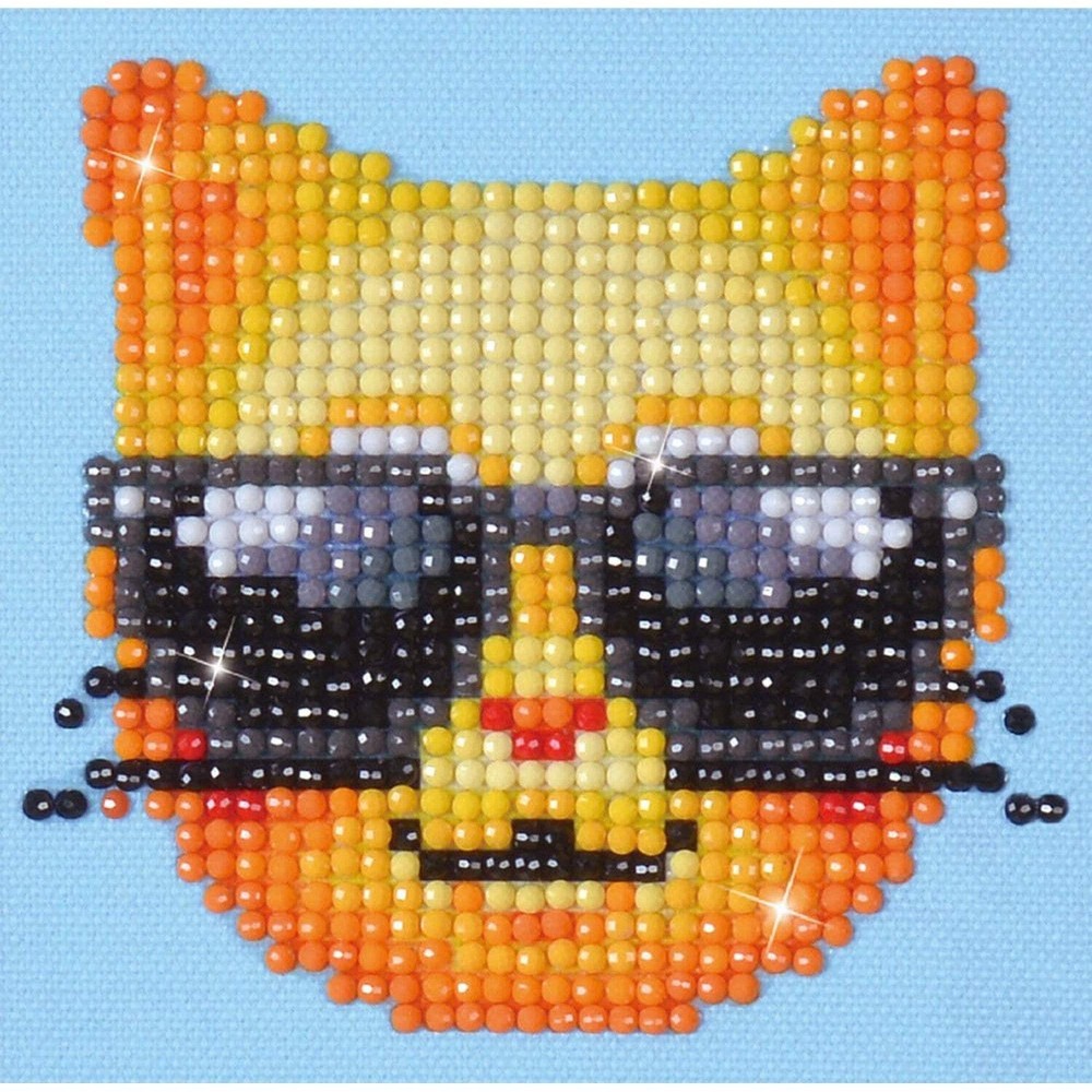 Diamond Dotz Kool Kat Diamond Painting Kit