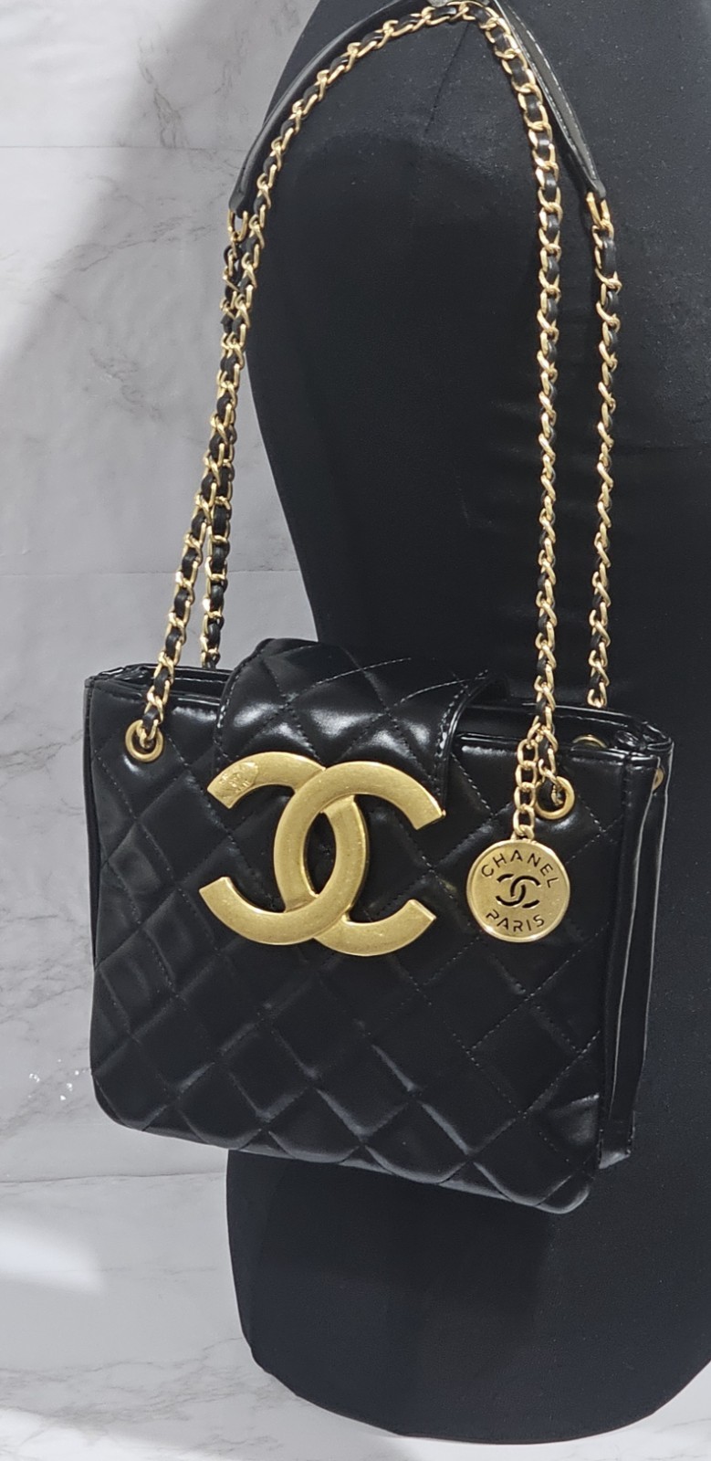 Chanel Makeup Black Quilted CC Bag - VIP Gift