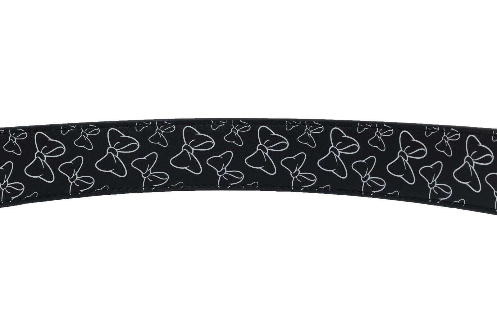 52" MINNIE MOUSE Loungefly Reversible Bag Strap All Over Print Polka Dots Bows