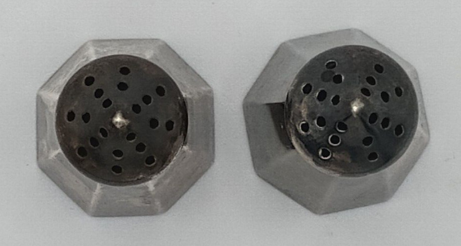 Webster Company Sterling Silver Salt & Pepper Set #2