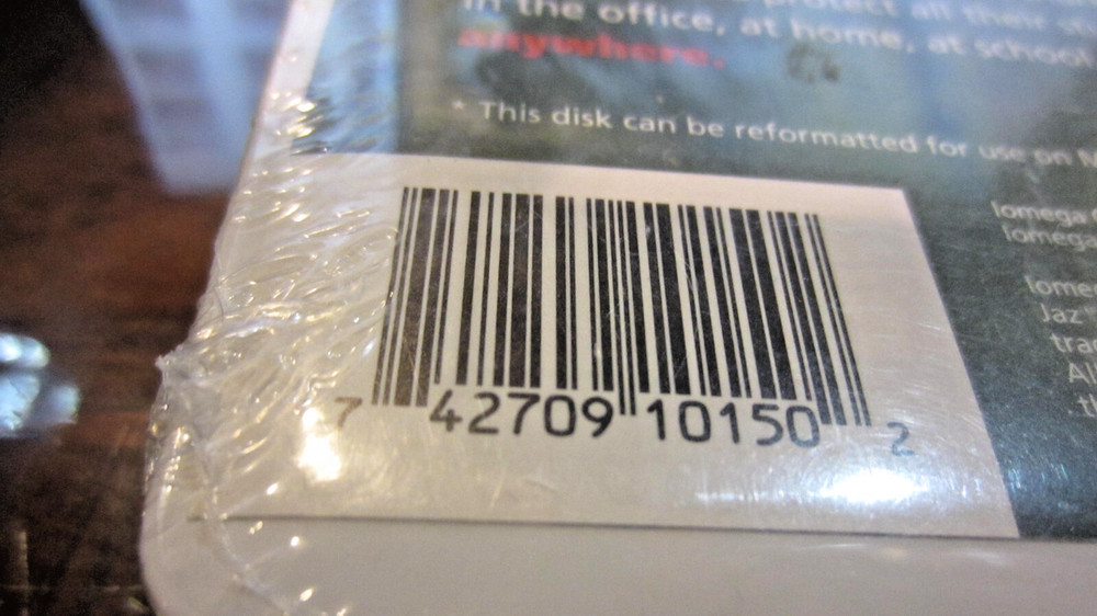 Iomega Jaz 1GB Disk PC Formatted New Sealed Retail Package
