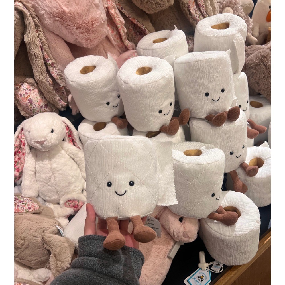 Cute 6" Amuseables Toilet Paper Roll Doll Stuffed Toys Gift