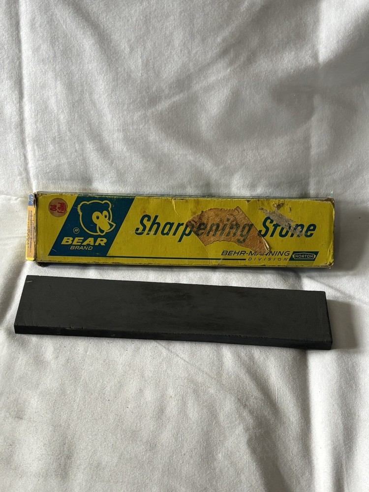 Bear Brand JM3 Coarse Medium ￼Sharpening Stone  Behr-Manning