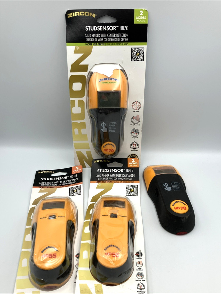 Zircon Stud Sensor Finder HD70 lot HD55
