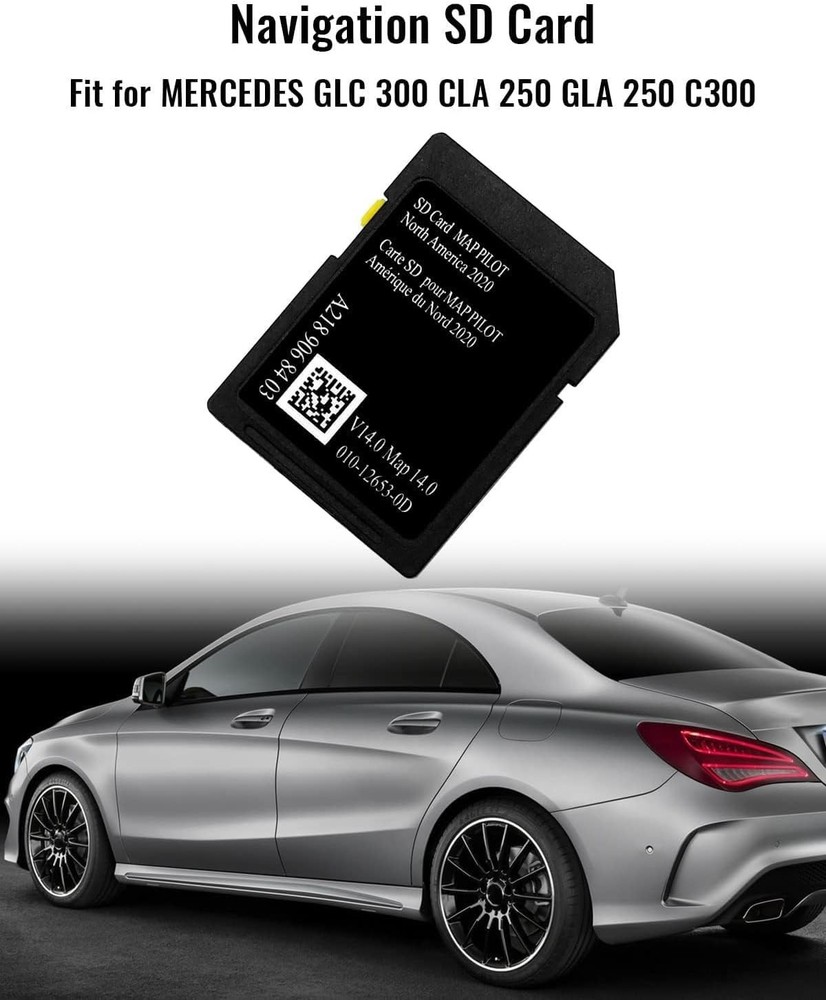 Latest Navigation SD Card Replace A2189068403, Map Update Card Fit for Merced...