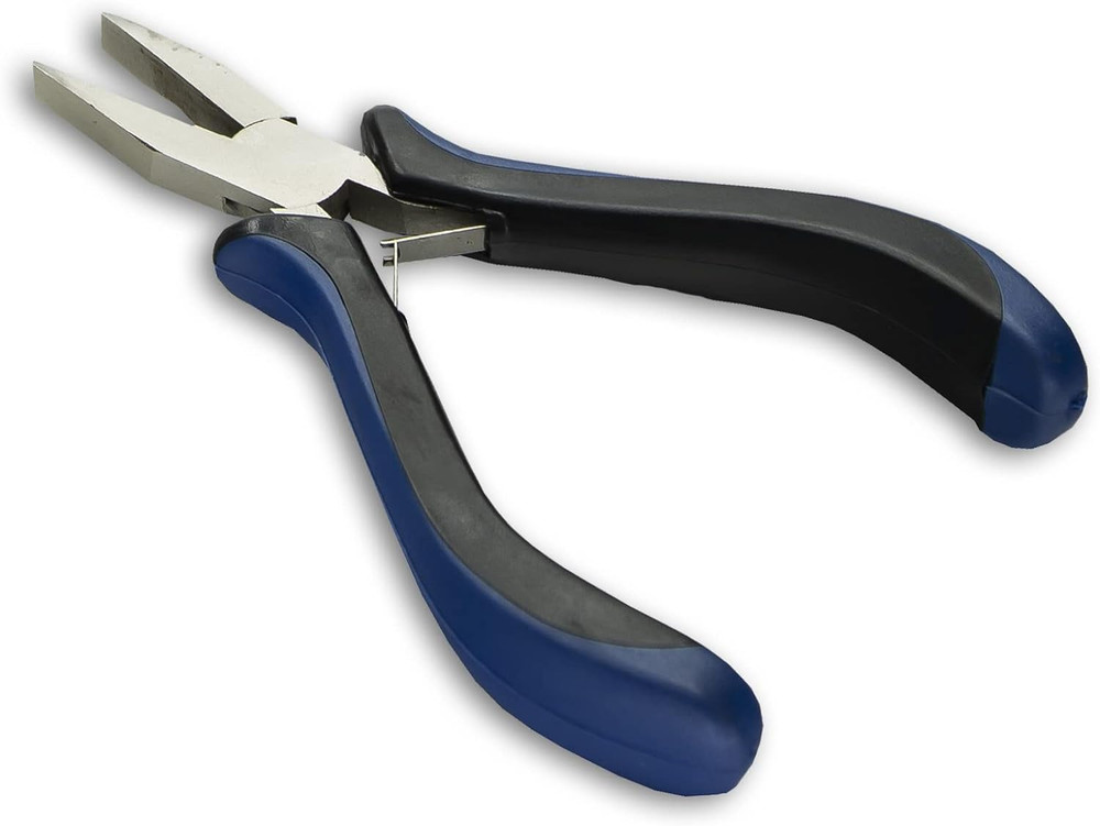 Precision Pliers, Springloaded, Flat Nose, 4.75 in (1/3/10/25/100 Pc) (1Pc)