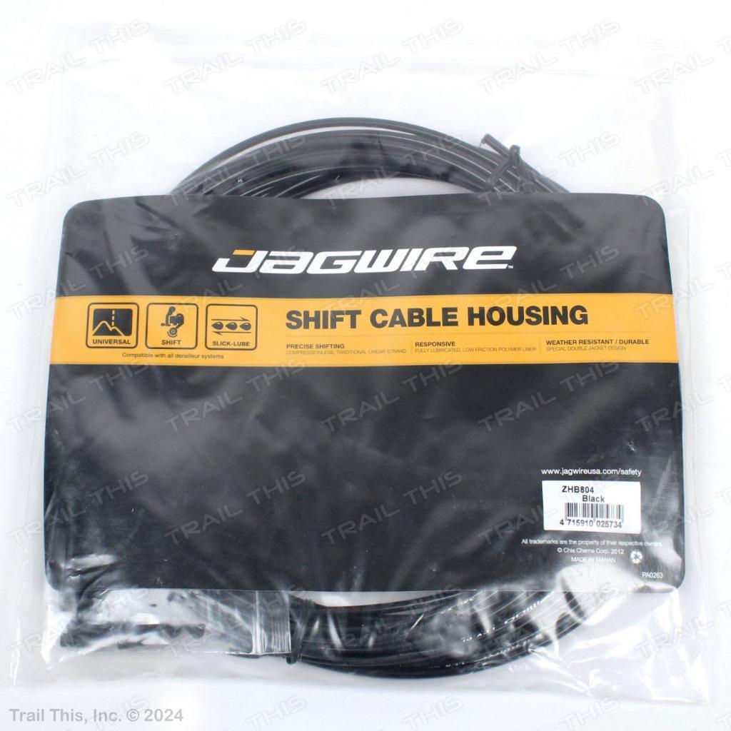 Jagwire Sport 4mm Bicycle Derailleur Housing w/ L3 Liner 10m / 25ft Roll - Black