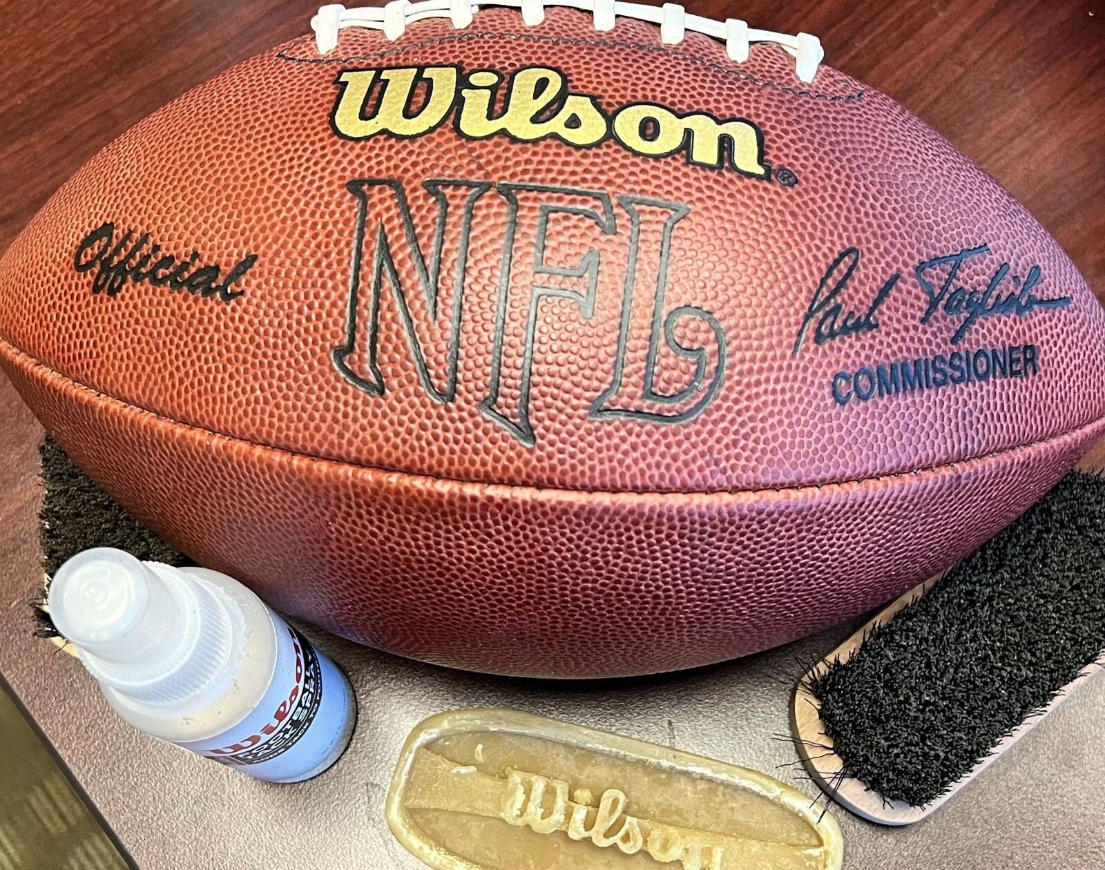 Leather Football Restoration. Bladder Replacement, New Laces, Game Prepping.