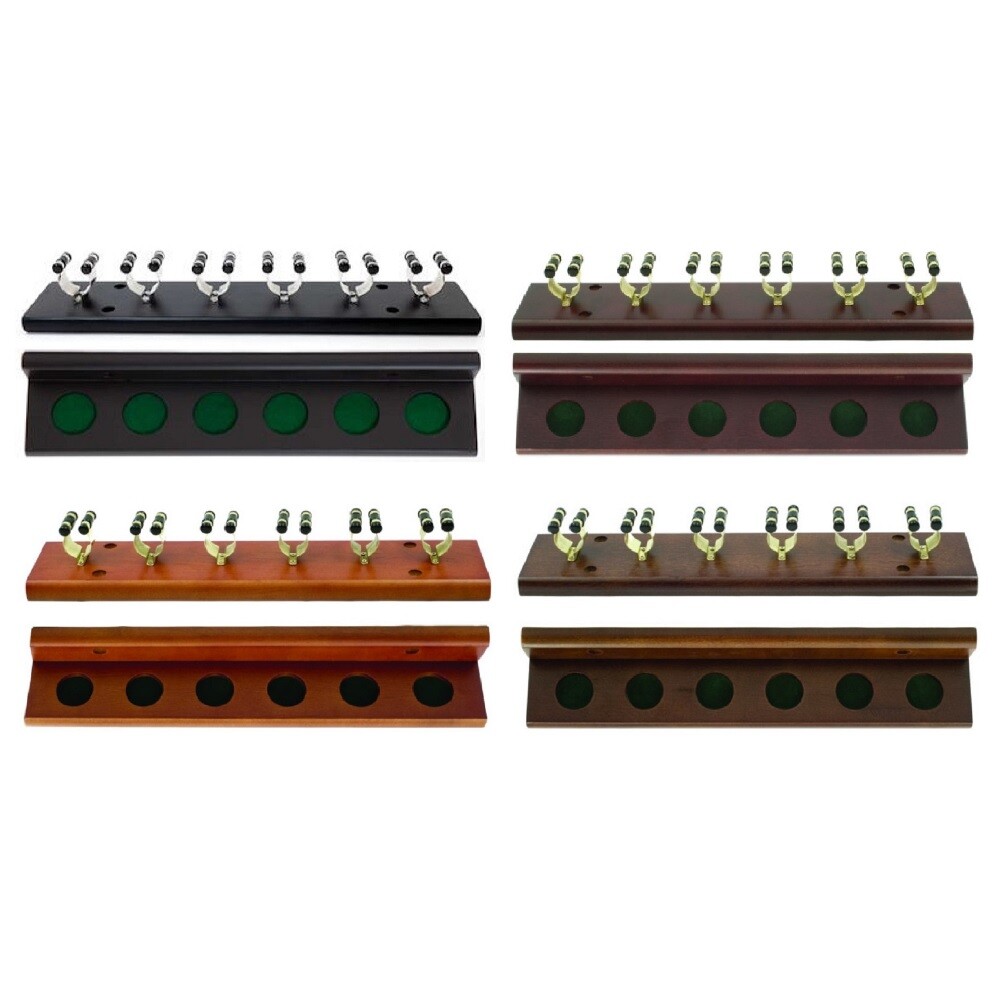 CUE RACK – WOODEN – 2 PIECE