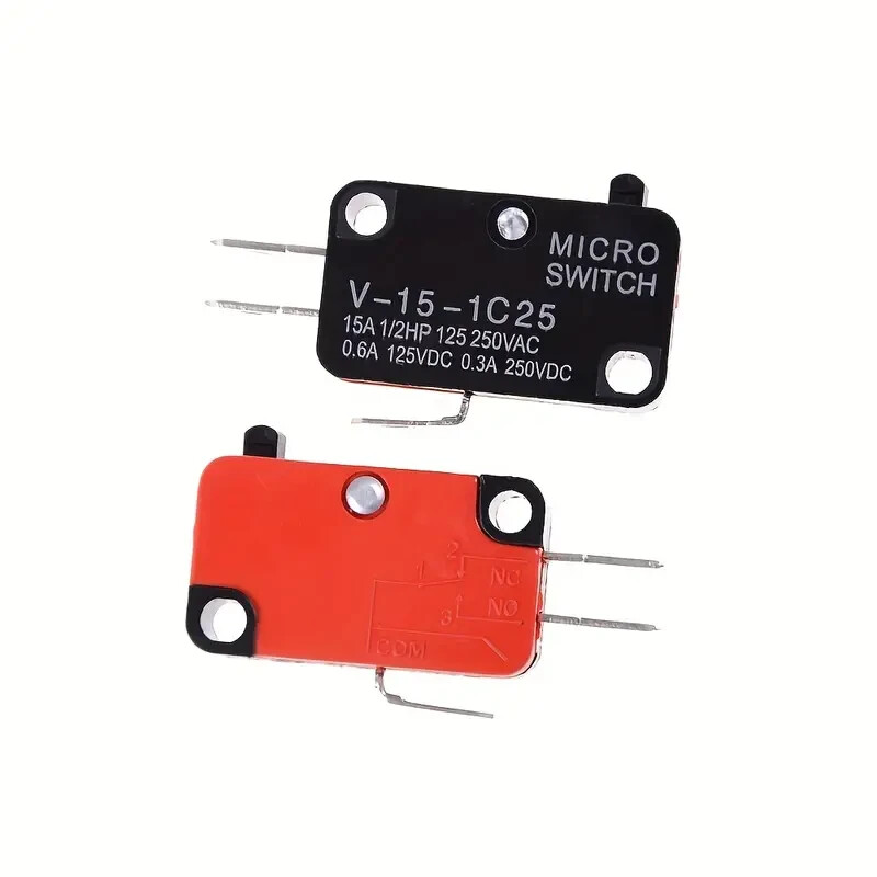 5x Micro Limit switch v-15-1c25 great for small projects or experimenting