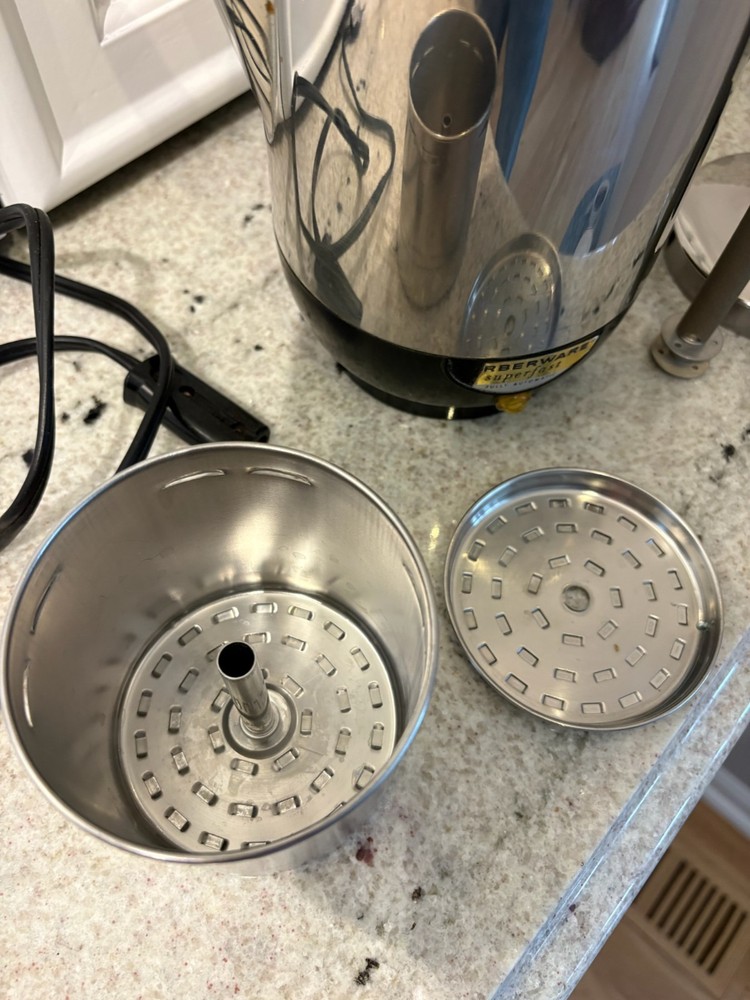 Farberware Superfast Automatic 12 Cup Percolator Model 122B PARTS ONLY