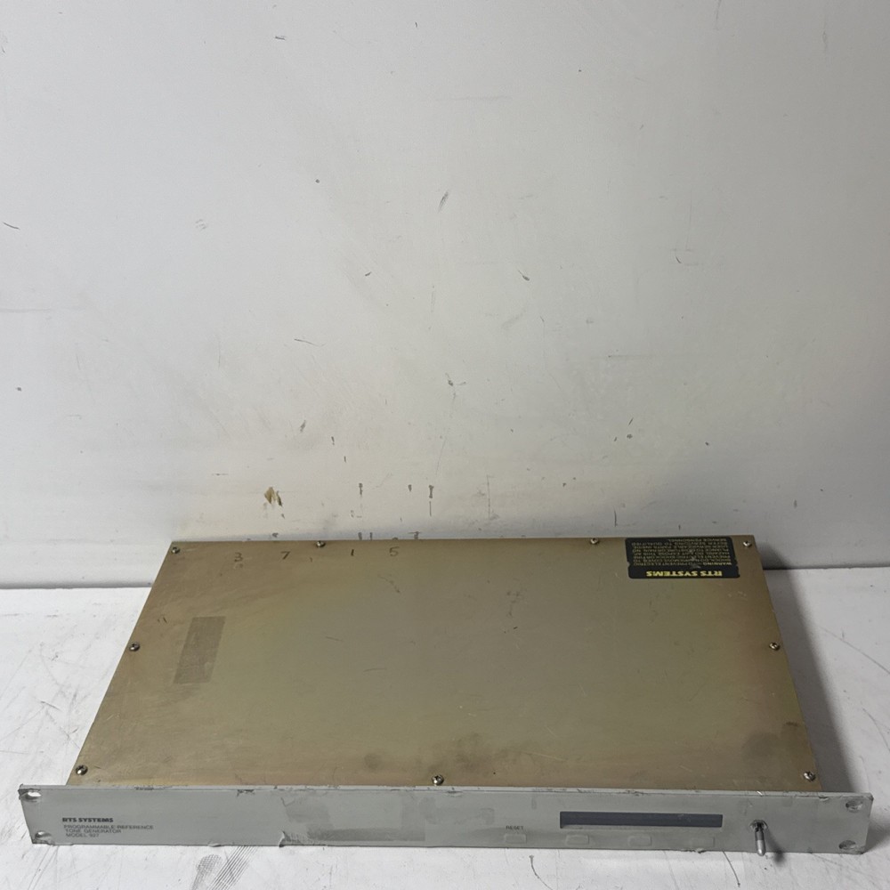 RTS SYSTEM Telex Tone generator MODEL 927