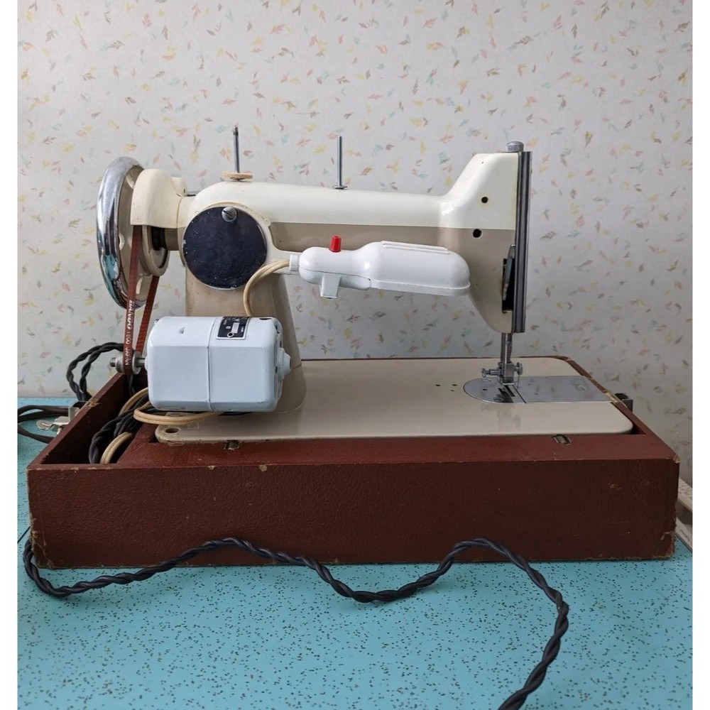 Vintage Omega Sewing Machine with Case