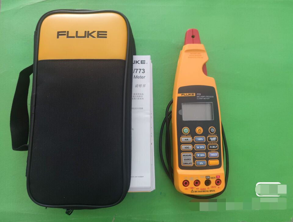 ,773 Milliamp Process Clamp Meter 4 to 20 mA Signals Provide Loop Power
