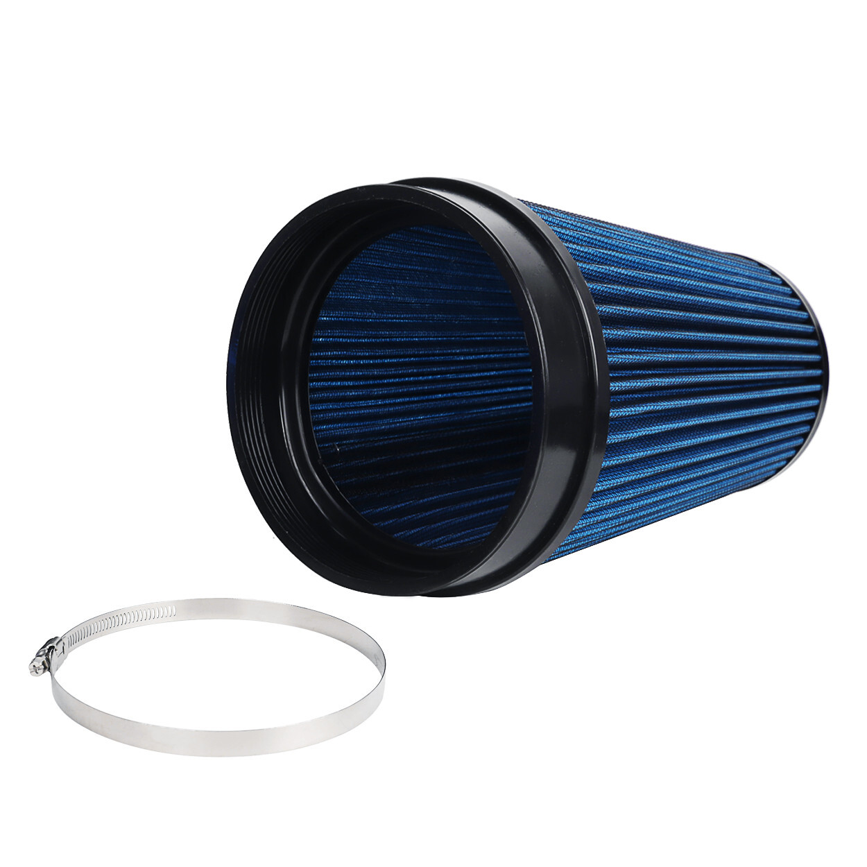 Cold Air Intake System Heat Shield Fit For 99-06 GMC/Chevy V8 4.8L/5.3L Blue