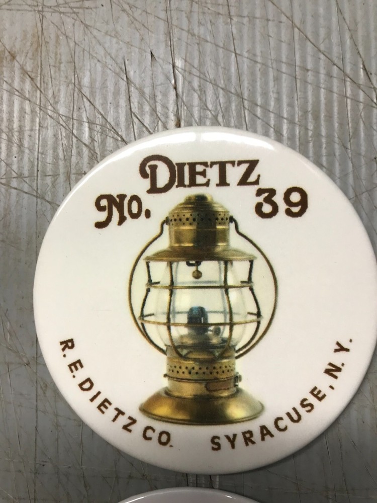DIETZ LANTERN COASTERS FOUR TOTAL WITH BOX