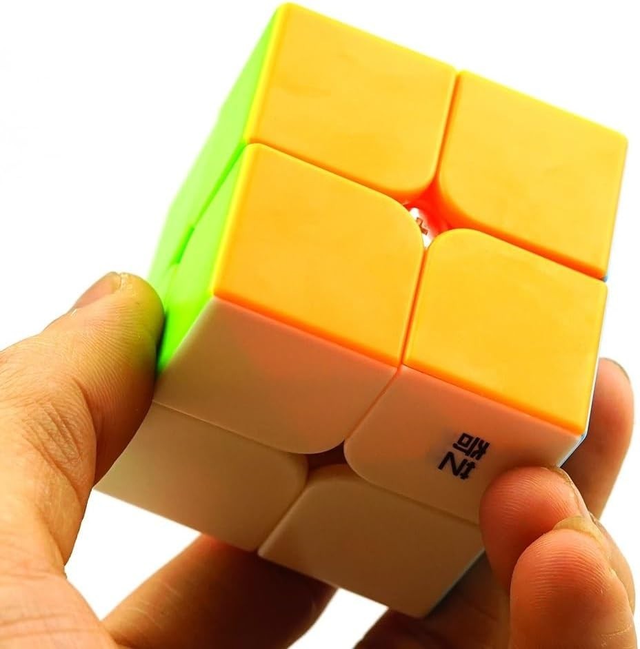 2x2 Cube 2x2x2 Speed Cube Stickerless Puzzle Cube Version