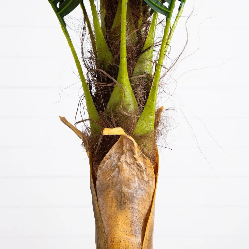 7’ Artificial Coconut Palm Tree. Retail $194