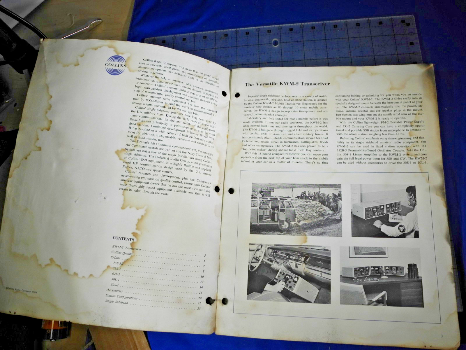 1964 Collins AMATEUR RADIO EQUIPMENT CATALOG No 32 (Free Shipping!)