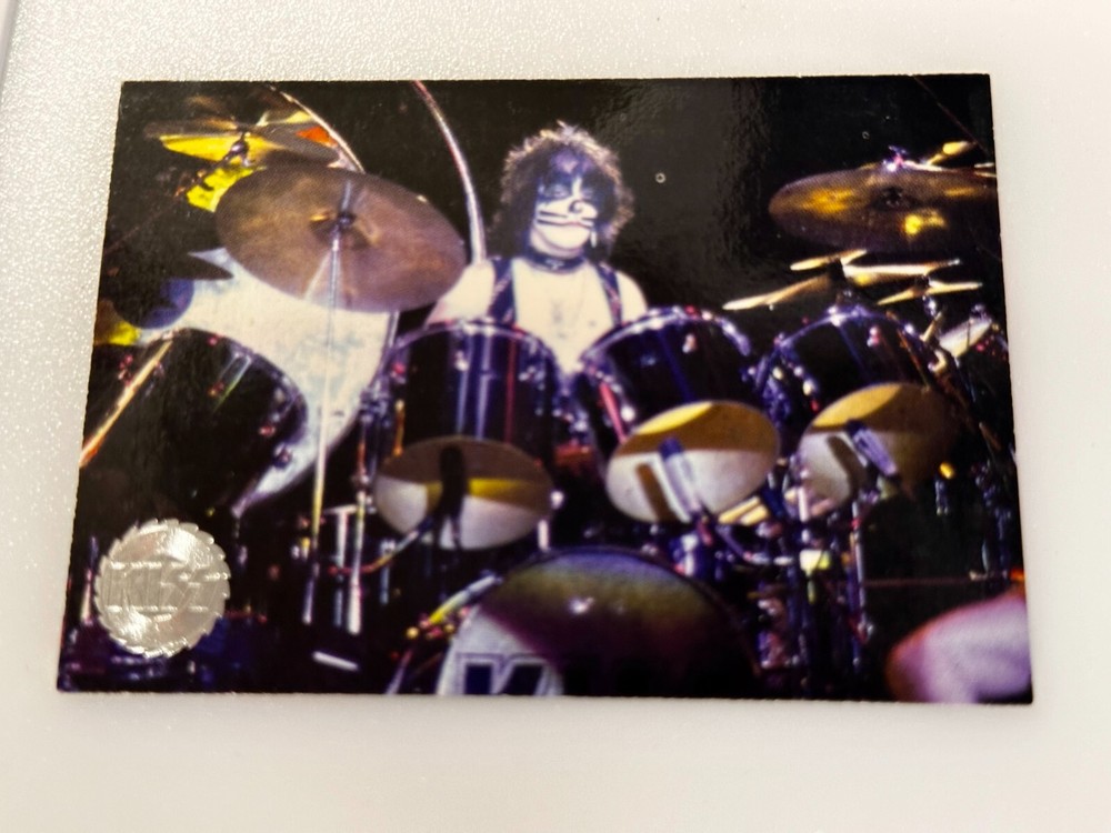 KISS Rock Band Peter Criss Dynasty Tour Performance Photo Trading Card