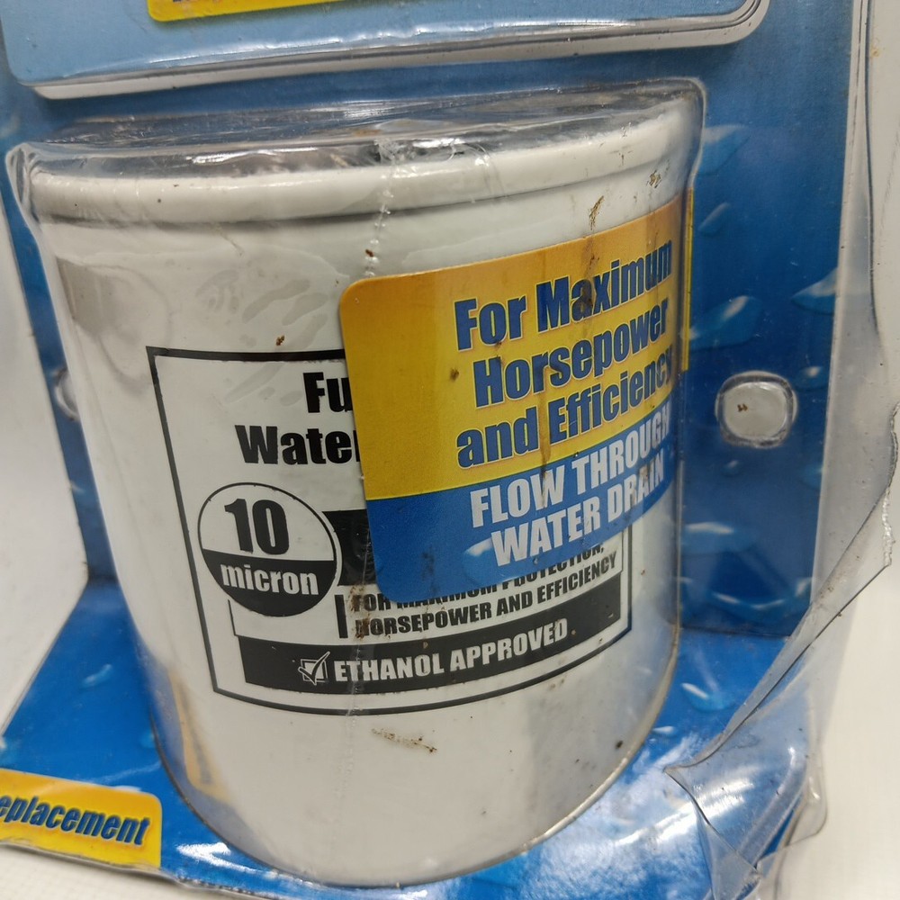 Invincible Fuel Filter Water Separator 10micron BR53089 Torn Packaging