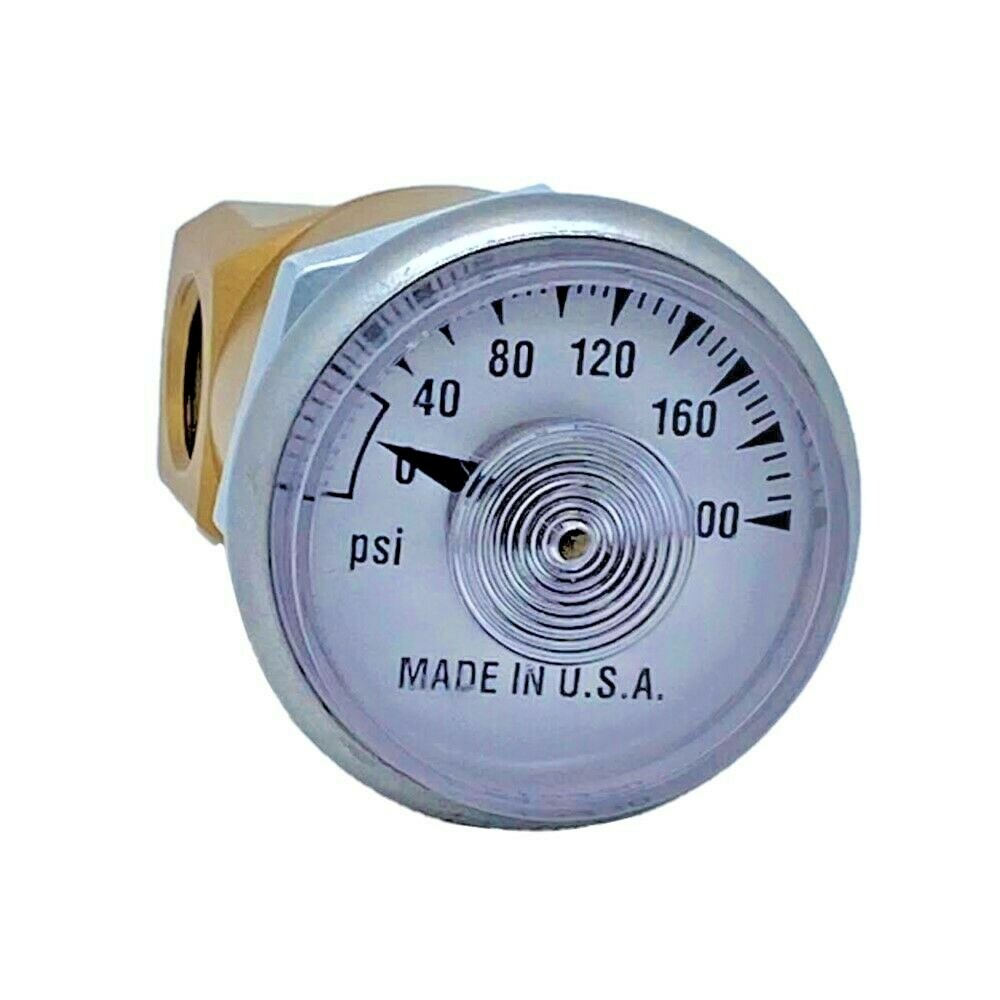 1/4" NPT T1 REGULATOR WITH GAUGE